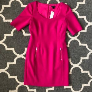 Ann Taylor hot pink dress
